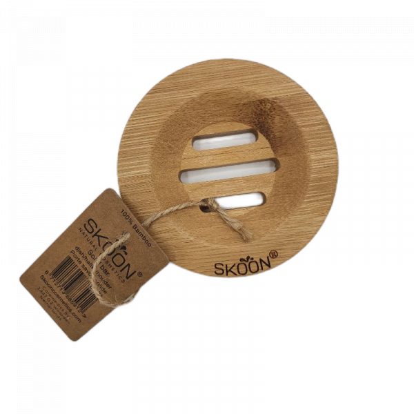 Skoon Bamboe Shampoo Bar Houder Rond